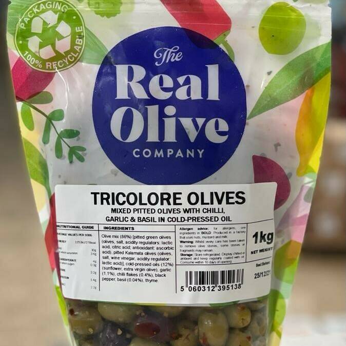 Tricolore Olives (1kg)