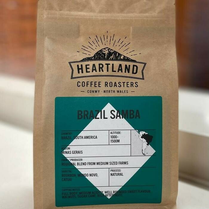 Heartland Coffee - Brazil Samba - 250g