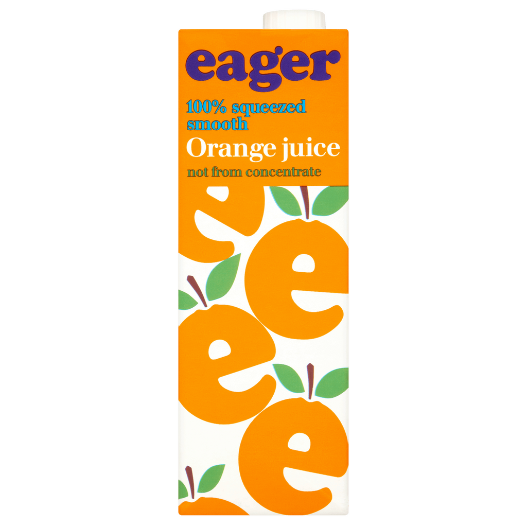 Squeezed Orange Juice 1ltr - Eager Drinks