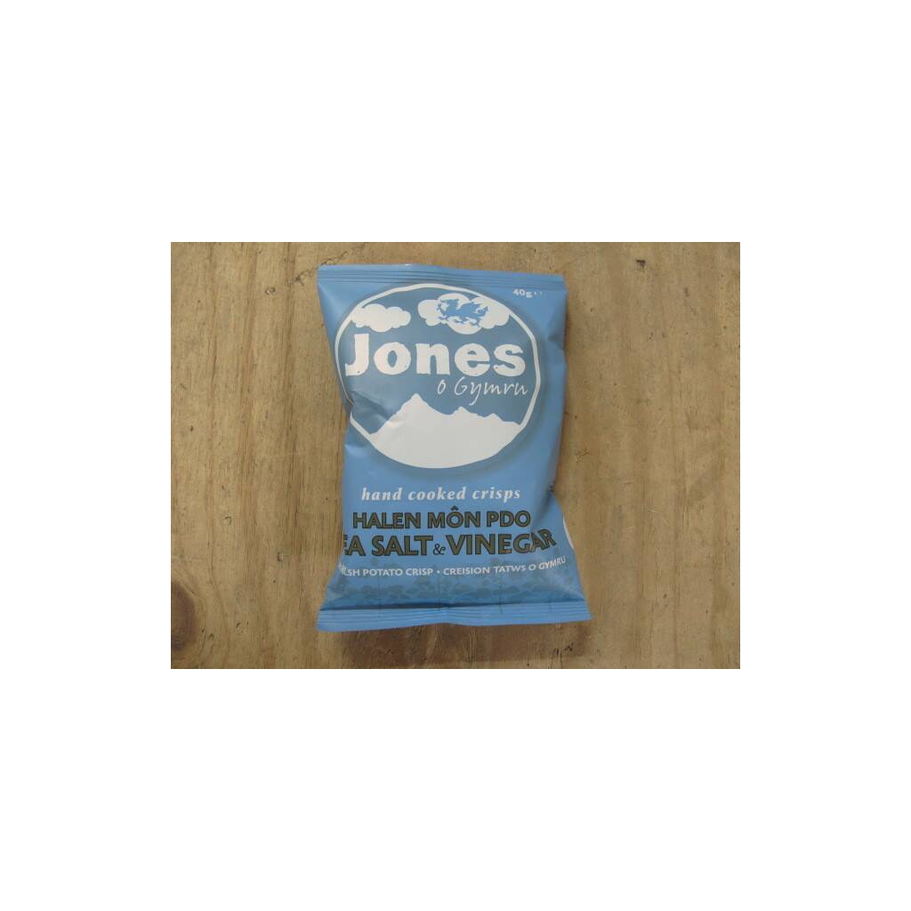 Jones O Gymru Sea Salt & Vinegar Crisp