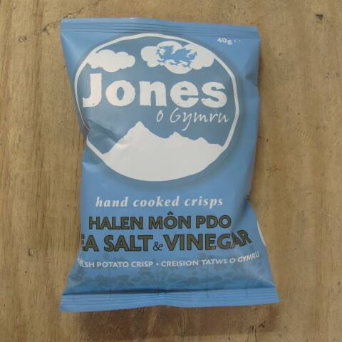 Jones O Gymru Sea Salt & Vinegar Crisp