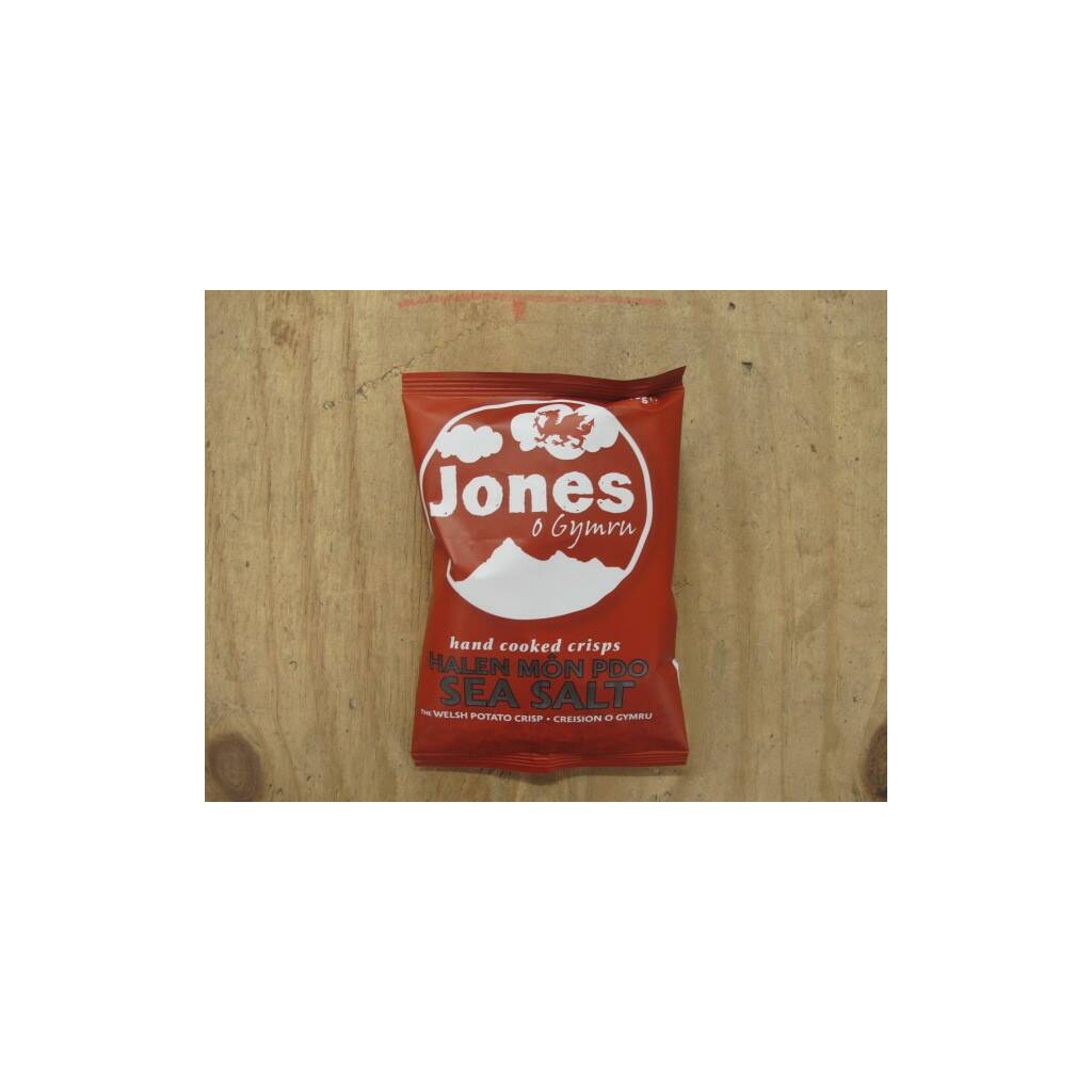 Jones O Gymru Sea Salt Crisps