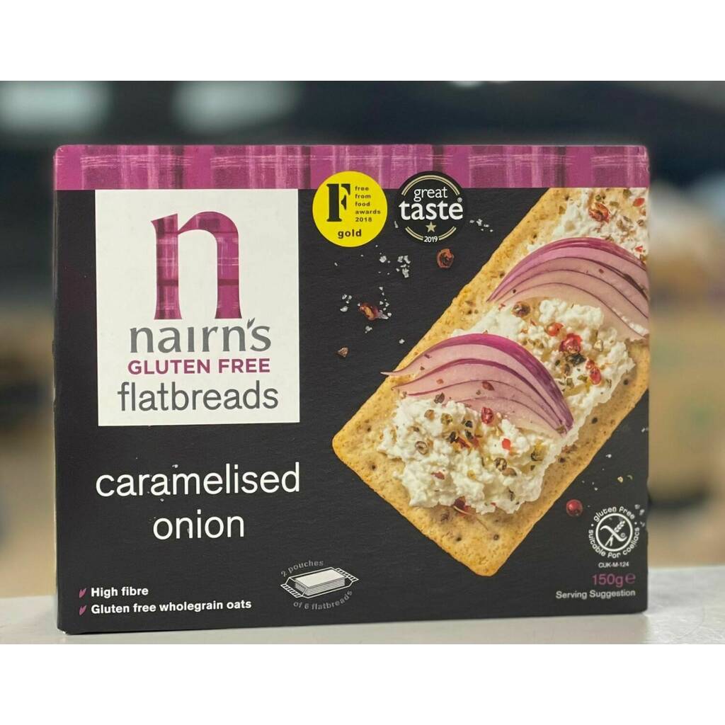 Nairn's Gluten Free Caramelised Onion Flatbread