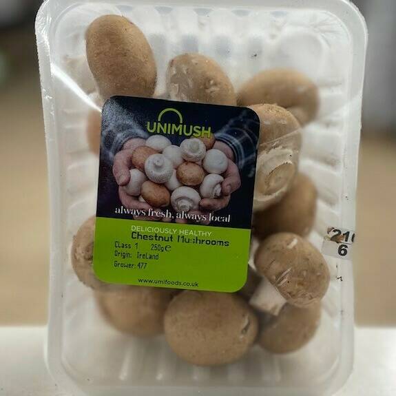 Chestnut Mushrooms (250g)