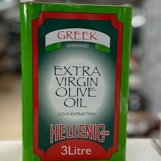 Greek Extra Virgin Olive Oil 3ltr